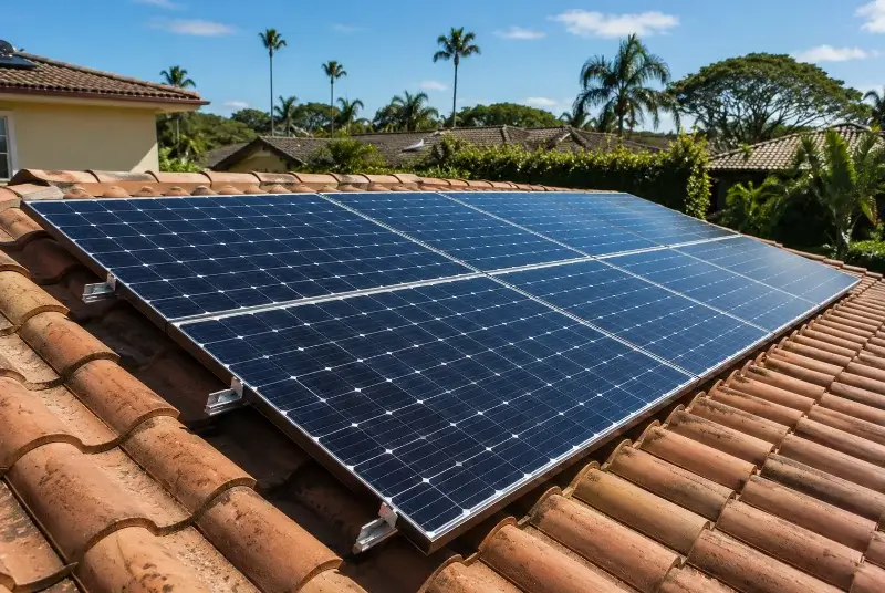 Installation de panneaux solaires à Cébazan