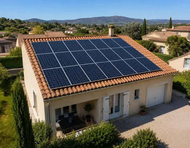 Prime à l'autoconsommation panneaux solaires Cébazan — aide financière de l'État